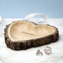 Personalised Carved Wooden Heart Trinket Dish, thumbnail 6 of 9