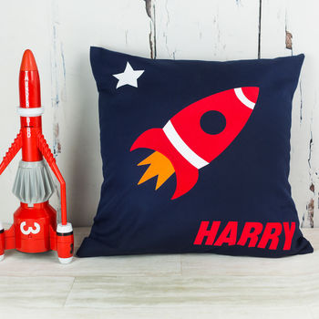 Personalised Space Rocket Baby Blanket, 4 of 4