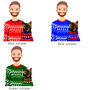 Funny Cat Dad Christmas Jumper Personalised, thumbnail 8 of 12