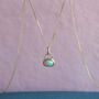 The Opal 9ct Yellow Gold Micro Pendant, thumbnail 2 of 4