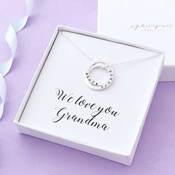 Love You Grandma Personalised Necklace, 4 of 6
