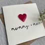 Mummy And Me Mother's Day Card, thumbnail 1 of 4