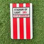 Sunderland Stadium Of Light Scorecard Holder, thumbnail 2 of 4