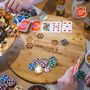 Personalised Poker Night Rotatable Serving Board, thumbnail 3 of 6