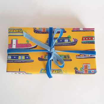 Canal Boat Wrapping Paper, 2 of 5