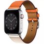 Vegan Leather Apple Watch Strap In Turquoise, thumbnail 4 of 4