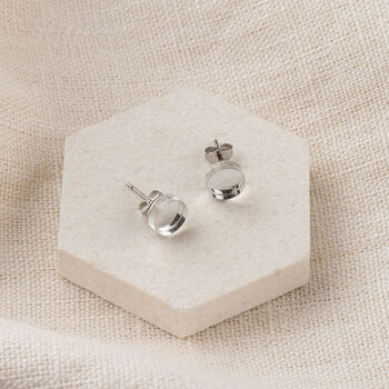 Mother's Day Acrylic Gem Stud Earrings, 6 of 6