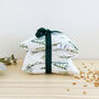 Nordic Trees Linen Wheat Heat Bag, thumbnail 1 of 4