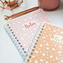 Personalised Wire Notebook | Terrazzo, thumbnail 1 of 3