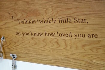 Personalised Wooden Toy Box, 8 of 9