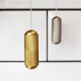 Brass Gold And Silver Knurled Bathroom Light Pulls, thumbnail 1 of 5