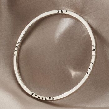 Personalised Chunky Word Bangle, 5 of 7