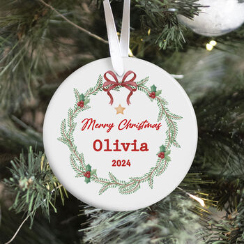 Personalised Christmas Ornament Gift For Kids And Adults, 3 of 7