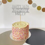 Personalised Age Happy Birthday Cake Topper, thumbnail 4 of 5