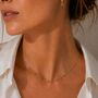 Handmade Solid Gold And Emerald Stud Earrings, thumbnail 7 of 7