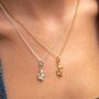 Cactus Charm Necklace, Sterling Silver Or Gold Plated, thumbnail 1 of 7