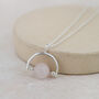 Sterling Silver Semi Precious Bead Spinner Pendant, thumbnail 4 of 7
