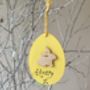 Personlised Easter Bunny Egg Decoration, thumbnail 4 of 4