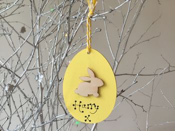 Personlised Easter Bunny Egg Decoration, 4 of 4