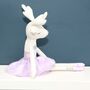 Personalised Reindeer Ballerina Toy, thumbnail 2 of 5