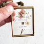 Grow Old With Me Miniature Floral Frame, thumbnail 6 of 6