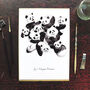 Embarrassment Of Pandas Art Print, thumbnail 3 of 8