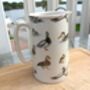 Medium Earthenware Jug In Ducks And Mallards Design, thumbnail 9 of 9