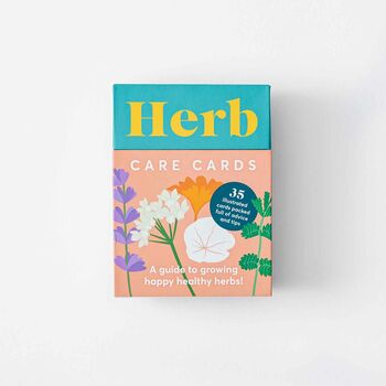 Herb Care Cards, 2 of 3
