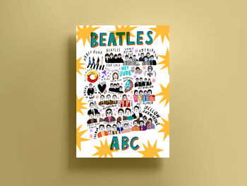 Beatles Abc Print, 2 of 2