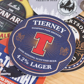 Scotland Football Beer Mats, 9 of 10