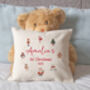 Baby's 1st Christmas Cushion Keepsake, thumbnail 1 of 4