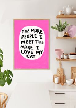 Cat Love Print, 2 of 5