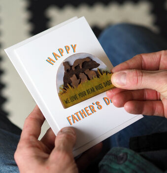 Personalised Family Father's Day Magnet Card, 3 of 7