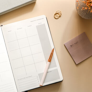 Personalised Minimal Undated Productivity Daily Planner, 4 of 9