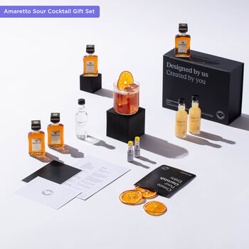 Amaretto Sour Cocktail Gift Set, 2 of 5
