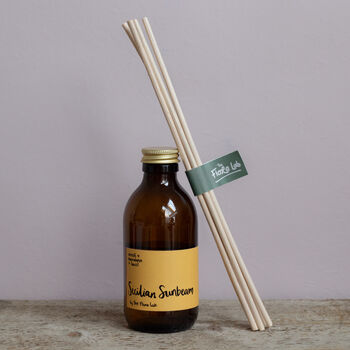 Sicilian Sunbeam Natural Rattan Reed Diffuser, 4 of 8