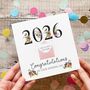 Personalised Wedding Card For Couples, Floral Married In 2026 Design, thumbnail 1 of 7