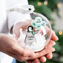 Penguin First Christmas Baby Details Bauble, thumbnail 4 of 7