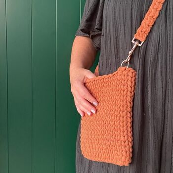 Anita Cross Body Bag Crochet And Macramé Kit, 12 of 12