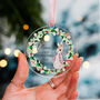 Babys First Christmas Personalised Acrylic Tree Bauble, thumbnail 11 of 11