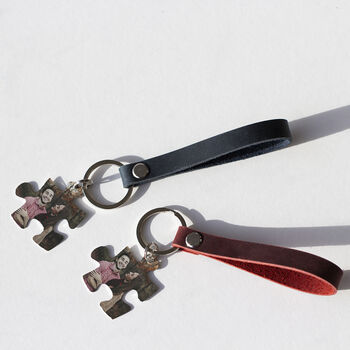 My Other Half Jigsaw Keyring Set Of Two, 3 of 8