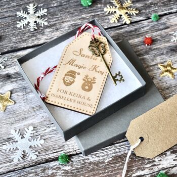 Santa's Magic Key Gift Tag, 3 of 3