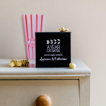 Personalised Box Of Movie Date Night Ideas, 4 of 9