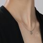 Sterling Silver Extra Tiny Little Daisy Flower Pendant Necklace, thumbnail 6 of 11
