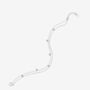 Enso 925 Silver Layered Chain Bracelet, thumbnail 4 of 6