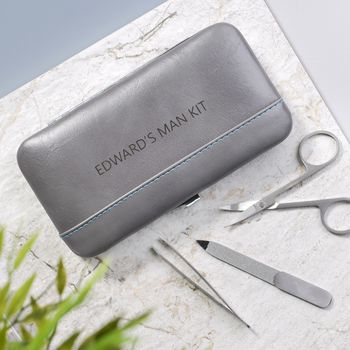 Personalised Gent's Classic Manicure Set, 7 of 12