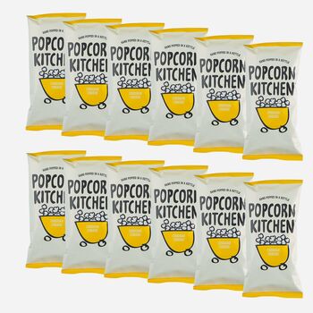 Cheddar Cheese Popcorn 20g X 12 Bags, 2 of 5