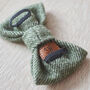 Tweed Dog Bow Tie, thumbnail 4 of 12