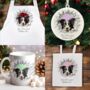 Personalised Christmas Border Collie Break Through, thumbnail 1 of 10