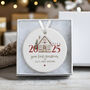 Personalised 2025 New Home Christmas Tree Ornament, thumbnail 1 of 5